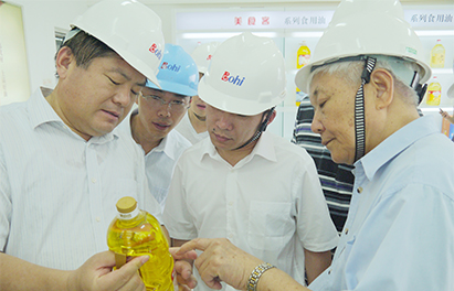 中国粮油学会专家组莅临青岛凤凰联盟科技现场考察